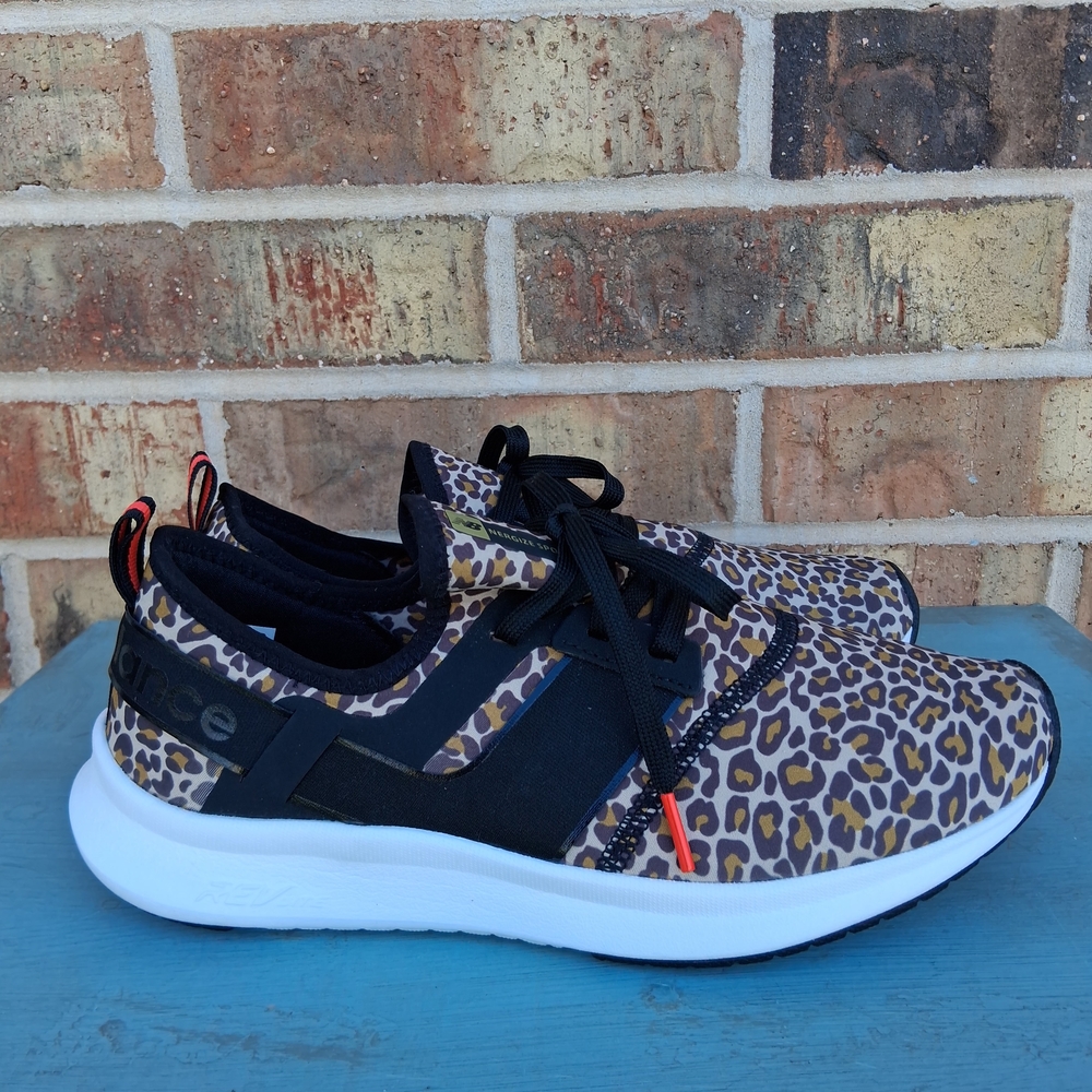 New Balance Leopard Print Athletic Shoes - Picture 3 of 10